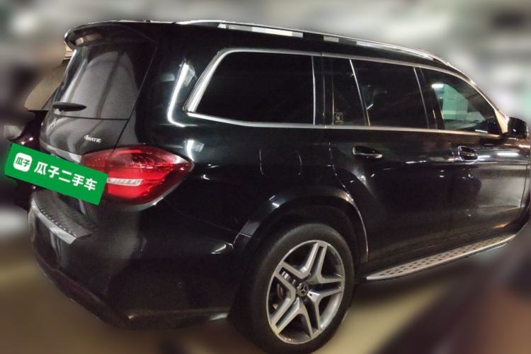 Used Mercedes-Benz GLS 2017 GLS 400 4MATIC Luxury Model Rear Right 45 Deg