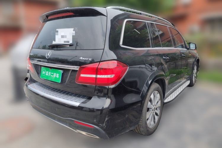 Used Mercedes-Benz GLS 2017 GLS 400 4MATIC Dynamic Model Rear Right 45 Deg