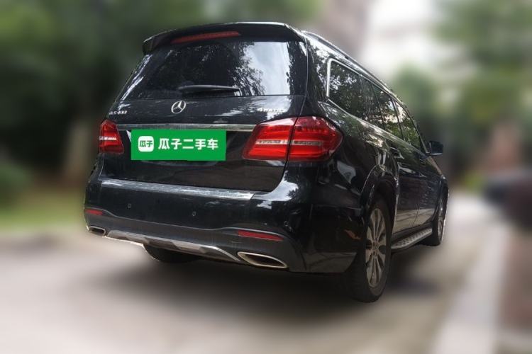 Used Mercedes-Benz GLS 2017 GLS 400 4MATIC Dynamic Model Rear Right 45 Deg