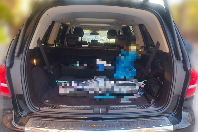 Used Mercedes-Benz GLS 2017 GLS 400 4MATIC Dynamic Model Trunk
