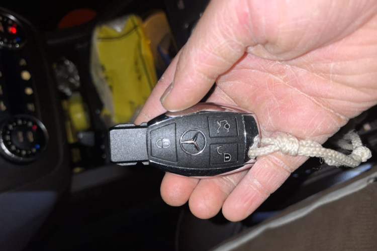 Used Mercedes-Benz GLS 2017 GLS 400 4MATIC Dynamic Model Vehicle Key