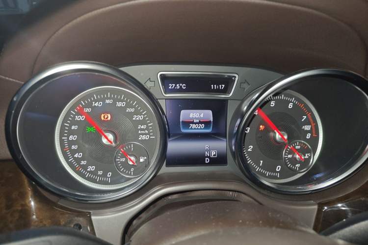 Used Mercedes-Benz GLS 2018 Refreshed GLS 400 4MATIC Dynamic Edition Odometer Close Up