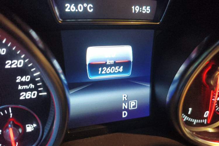Used Mercedes-Benz GLS 2018 Refreshed GLS 400 4MATIC Dynamic Edition Odometer Close Up