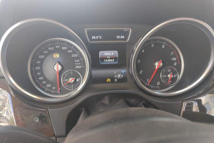 Used Mercedes-Benz GLS 2018 Refreshed GLS 400 4MATIC Dynamic Edition Odometer Close Up