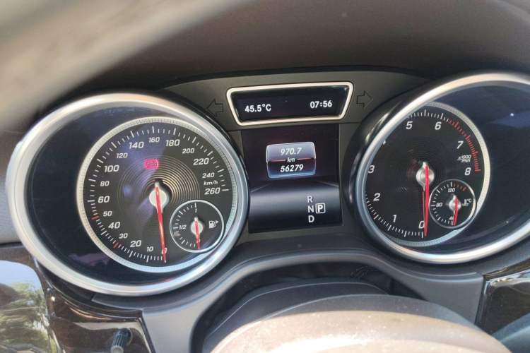 Used Mercedes-Benz GLS 2018 Refreshed GLS 400 4MATIC Dynamic Edition Odometer Close Up