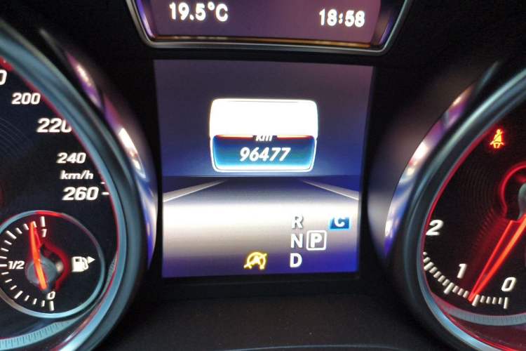 Used Mercedes-Benz GLS 2018 Refreshed GLS 400 4MATIC Dynamic Edition Odometer Close Up