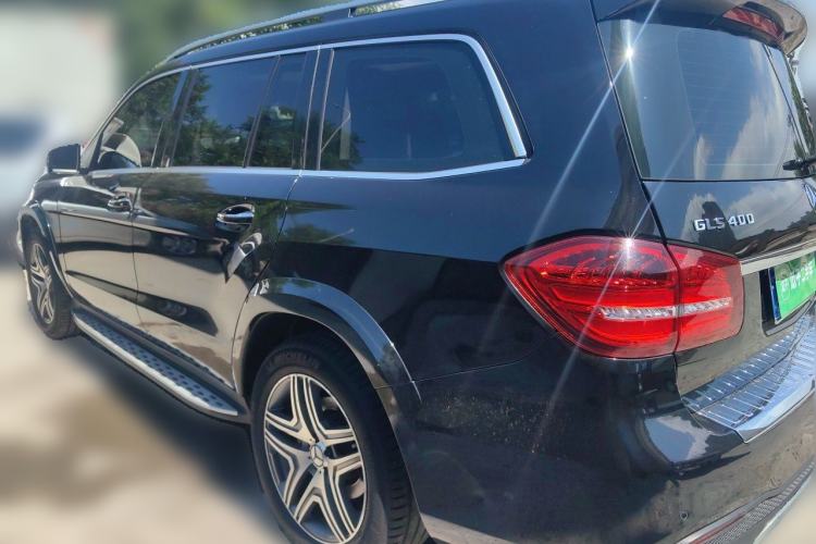 Used Mercedes-Benz GLS 2018 GLS 320 4MATIC Rear Left 45 Deg