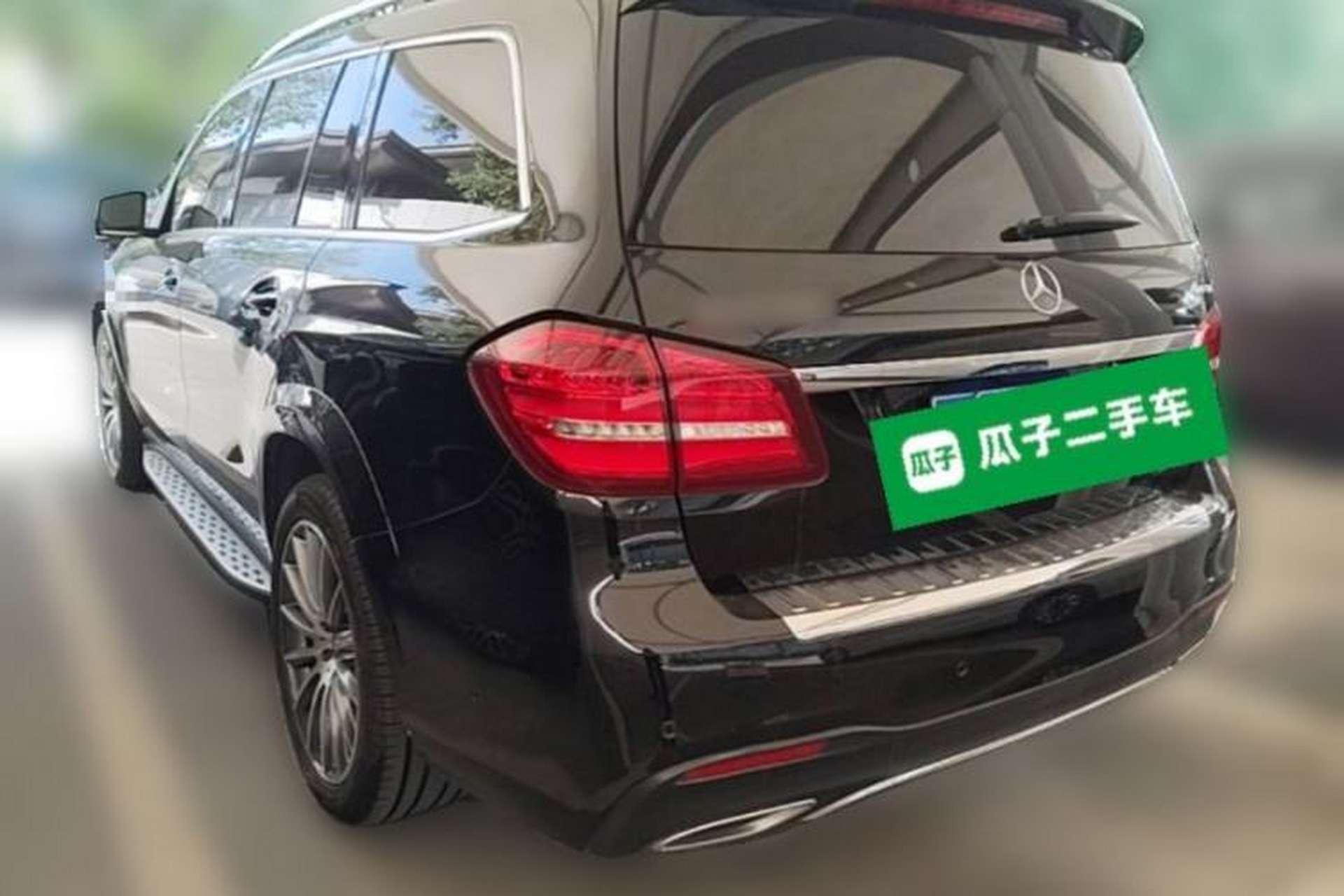 Used Mercedes-Benz GLS 2018 GLS 500 4MATIC Rear Left 45 Deg