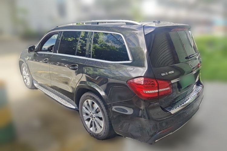 Used Mercedes-Benz GLS 2018 GLS 400 4MATIC Dynamic Model Rear Left 45 Deg