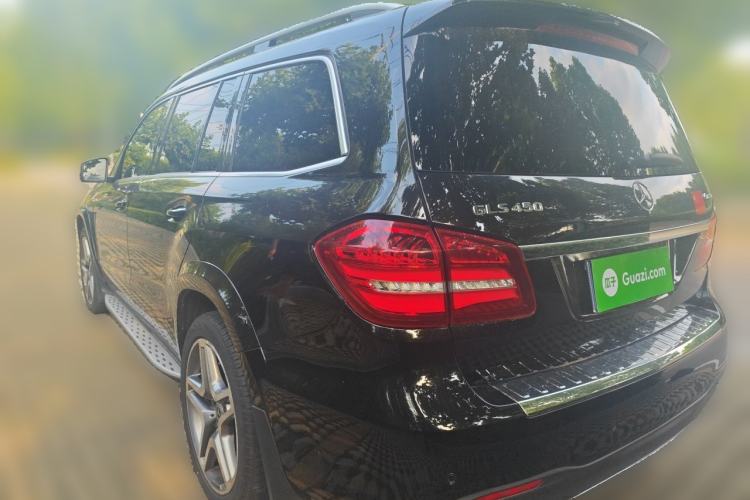 Used Mercedes-Benz GLS 2018 GLS 400 4MATIC Luxury Model Rear Left 45 Deg