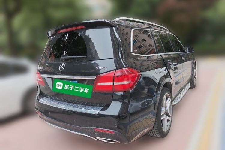 Used Mercedes-Benz GLS 2018 GLS 400 4MATIC Luxury Model Rear Right 45 Deg