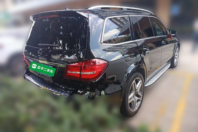 Used Mercedes-Benz GLS 2018 GLS 400 4MATIC Luxury Model Rear Right 45 Deg