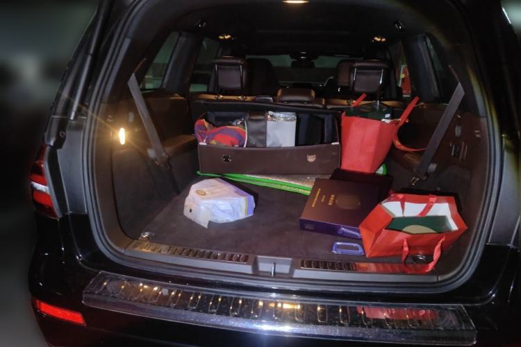 Used Mercedes-Benz GLS 2018 GLS 320 4MATIC Trunk