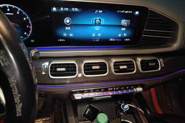 Used Mercedes-Benz GLS 2020 GLS 450 4MATIC Dynamic Edition Audio And AC Panel