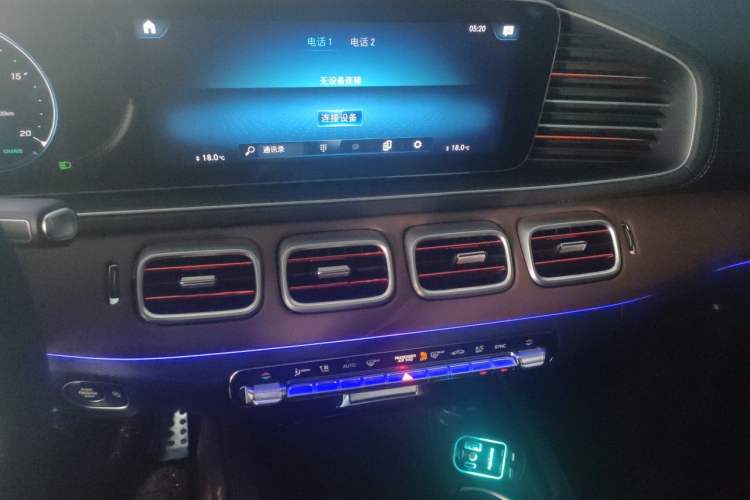 Used Mercedes-Benz GLS 2020 GLS 450 4MATIC Luxury Model Audio And AC Panel