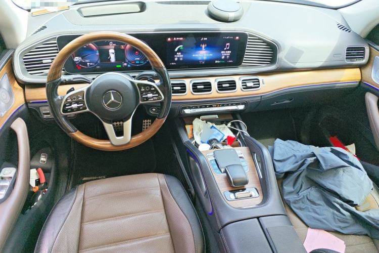 Used Mercedes-Benz GLS 2020 GLS 450 4MATIC Luxury Model Center Console