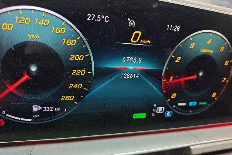 Used Mercedes-Benz GLS 2020 GLS 450 4MATIC Dynamic Edition Odometer Close Up