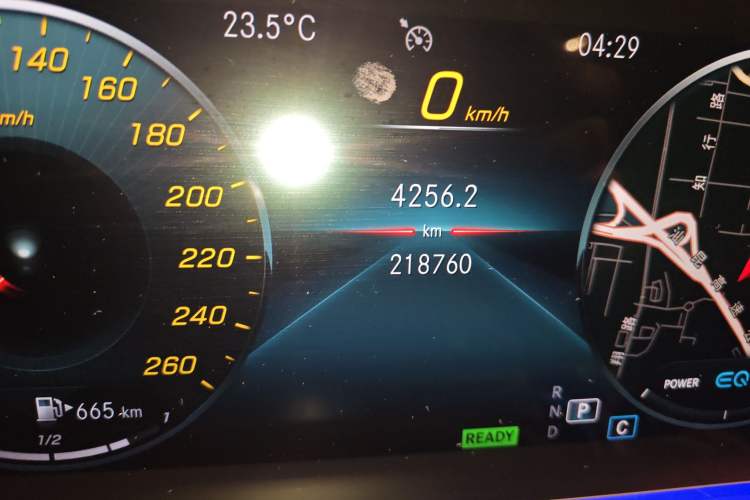 Used Mercedes-Benz GLS 2020 GLS 450 4MATIC Dynamic Edition Odometer Close Up