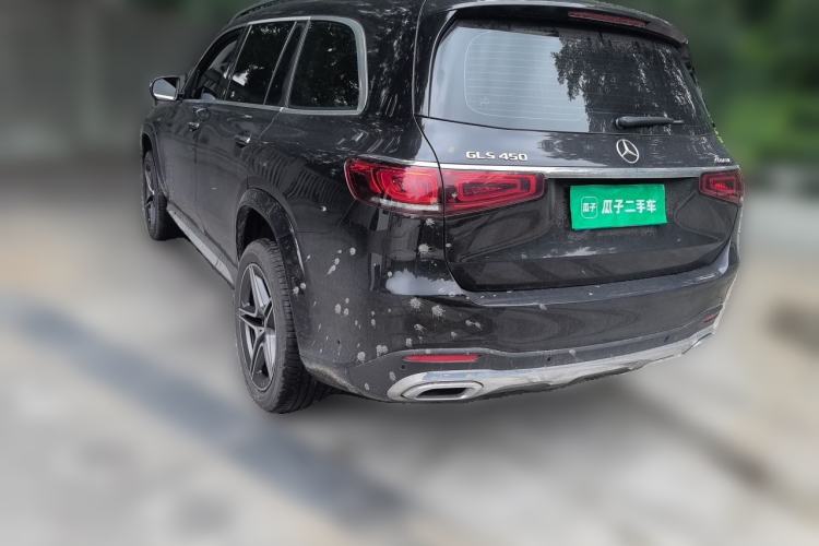 Used Mercedes-Benz GLS 2020 GLS 450 4MATIC Luxury Model Rear Left 45 Deg