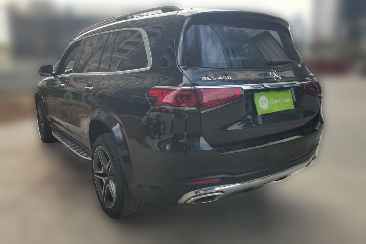 Used Mercedes-Benz GLS 2020 GLS 450 4MATIC Luxury Model Rear Left 45 Deg