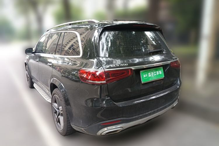 Used Mercedes-Benz GLS 2020 GLS 450 4MATIC Luxury Model Rear Left 45 Deg