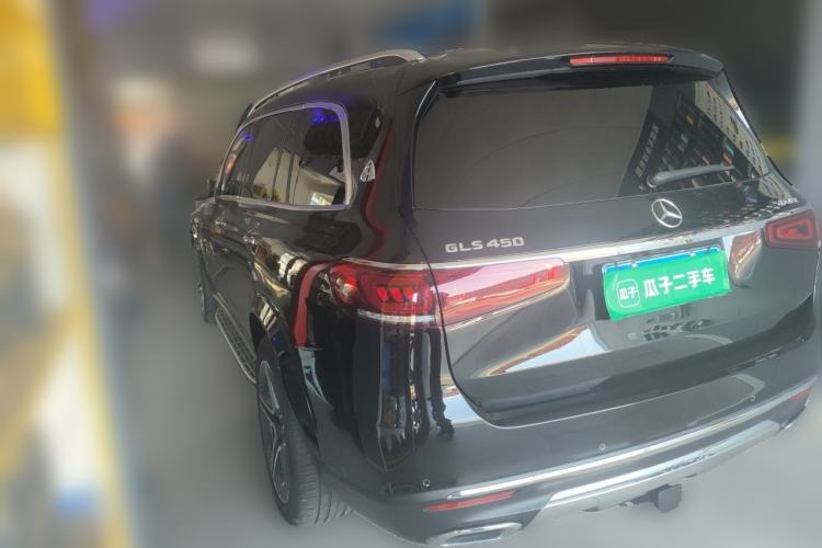 Used Mercedes-Benz GLS 2020 GLS 450 4MATIC Luxury Model Rear Left 45 Deg