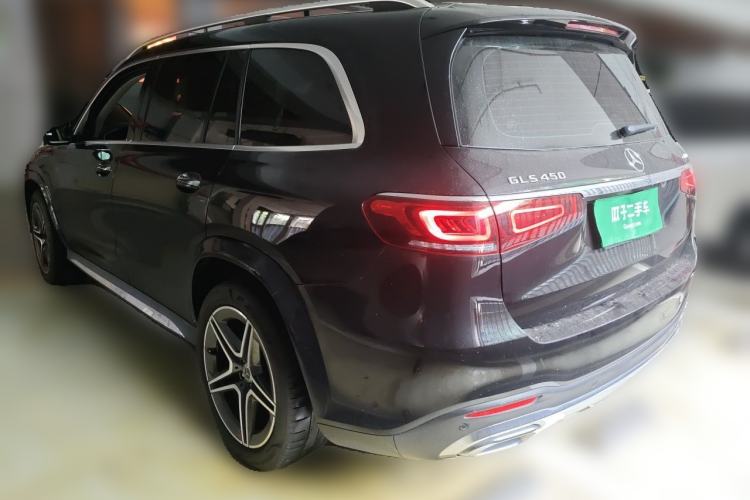 Used Mercedes-Benz GLS 2020 GLS 450 4MATIC Luxury Model Rear Left 45 Deg