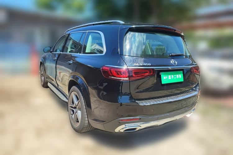 Used Mercedes-Benz GLS 2020 GLS 450 4MATIC Luxury Model Rear Left 45 Deg
