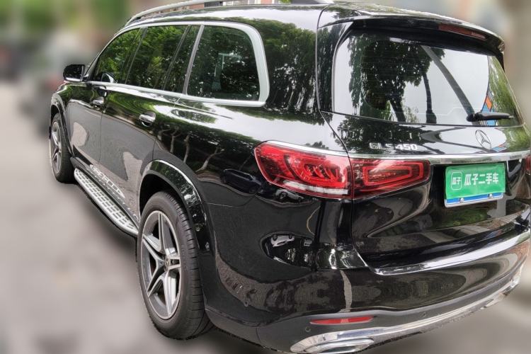 Used Mercedes-Benz GLS 2020 GLS 450 4MATIC Luxury Model Rear Left 45 Deg