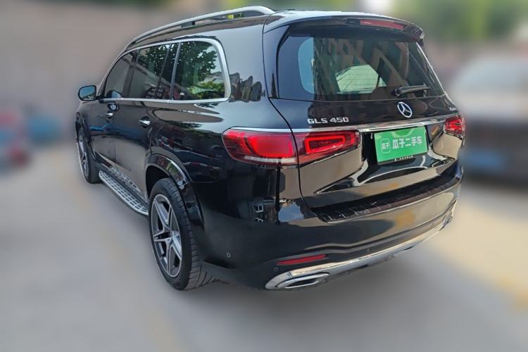 Used Mercedes-Benz GLS 2020 GLS 450 4MATIC Luxury Model Rear Left 45 Deg
