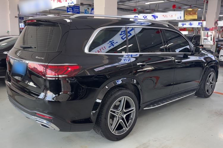 Used Mercedes-Benz GLS 2020 GLS 450 4MATIC Luxury Model Rear Right 45 Deg