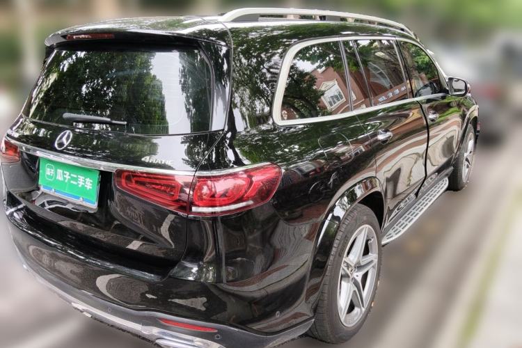 Used Mercedes-Benz GLS 2020 GLS 450 4MATIC Luxury Model Rear Right 45 Deg