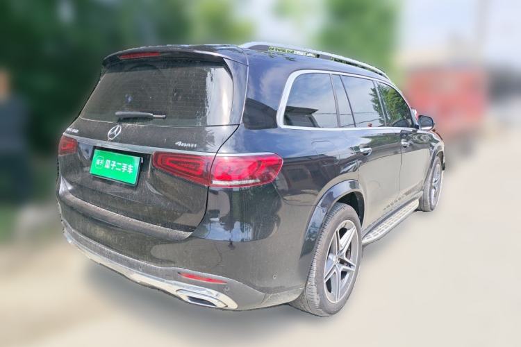 Used Mercedes-Benz GLS 2020 GLS 450 4MATIC Luxury Model Rear Right 45 Deg