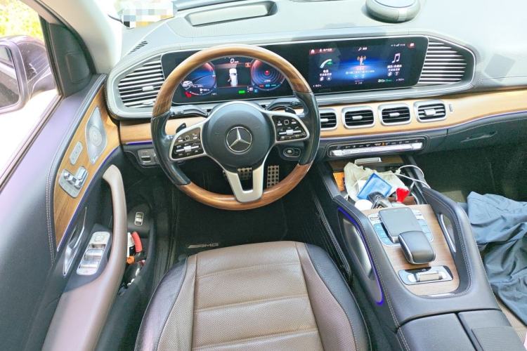 Used Mercedes-Benz GLS 2020 GLS 450 4MATIC Luxury Model Steering Wheel