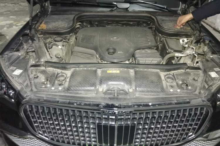 Used Mercedes-Benz GLS 2020 GLS 450 4MATIC Luxury Model Engine Bay