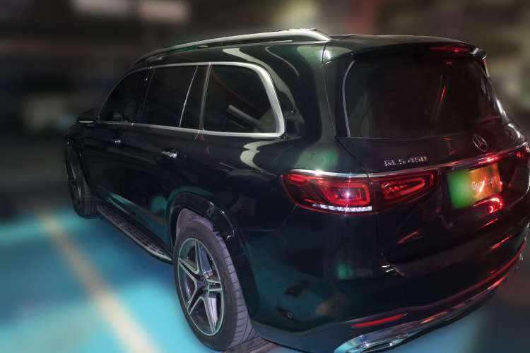 Used Mercedes-Benz GLS 2020 GLS 450 4MATIC Luxury Model Rear Left 45 Deg