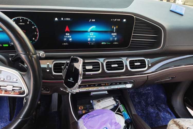 Used Mercedes-Benz GLS 2021 GLS 450 4MATIC Stylish Model Audio And AC Panel