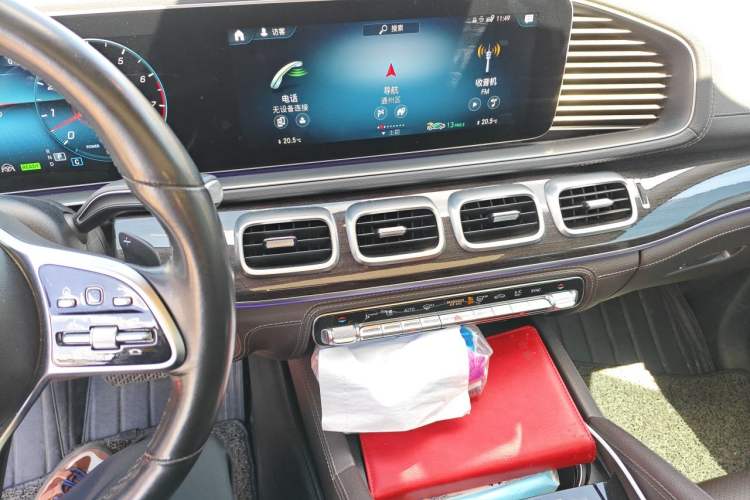 Used Mercedes-Benz GLS 2021 Refresh GLS 450 4MATIC Fashion Edition Audio And AC Panel