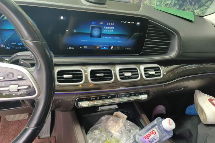 Used Mercedes-Benz GLS 2021 GLS 450 4MATIC Stylish Model Audio And AC Panel
