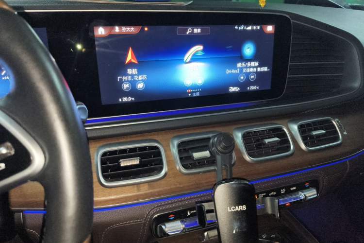 Used Mercedes-Benz GLS 2021 Facelift GLS 450 4MATIC Luxury Edition Audio And AC Panel