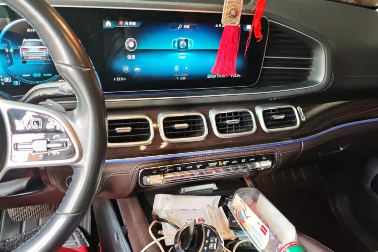 Used Mercedes-Benz GLS 2021 Refresh GLS 450 4MATIC Fashion Edition Audio And AC Panel