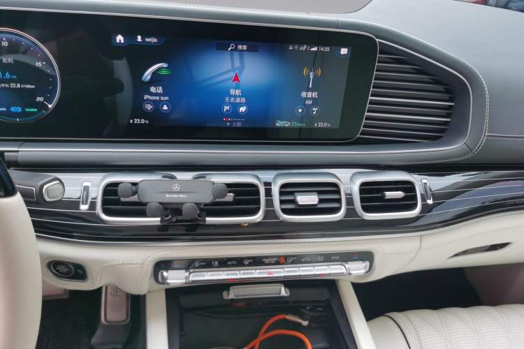 Used Mercedes-Benz GLS 2021 Refresh GLS 450 4MATIC Fashion Edition Audio And AC Panel