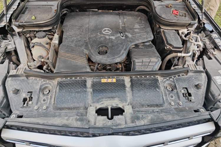 Used Mercedes-Benz GLS 2021 Facelift GLS 450 4MATIC Luxury Edition Engine Bay