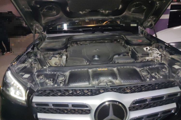 Used Mercedes-Benz GLS 2021 GLS 450 4MATIC Luxury Model Engine Bay