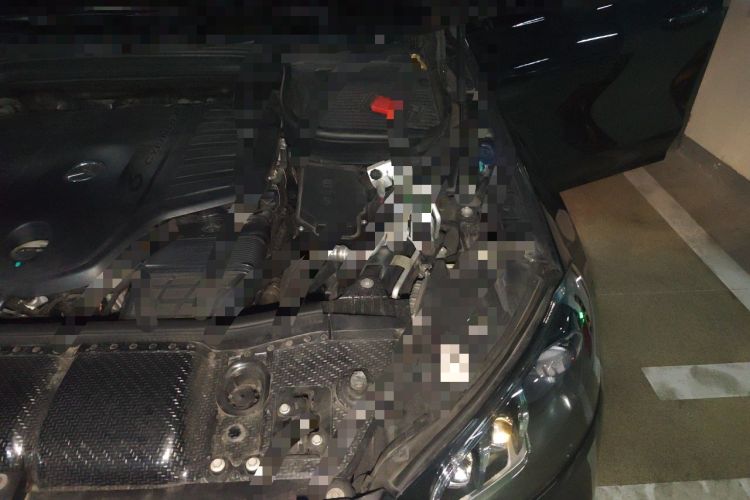 Used Mercedes-Benz GLS 2021 GLS 450 4MATIC Luxury Model Engine Bay Left