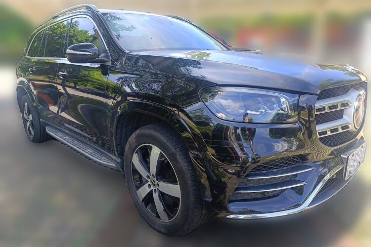 Used Mercedes-Benz GLS 2021 GLS 450 4MATIC Stylish Model Front Right 45 Deg