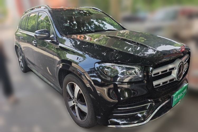 Used Mercedes-Benz GLS 2021 GLS 450 4MATIC Stylish Model Front Right 45 Deg