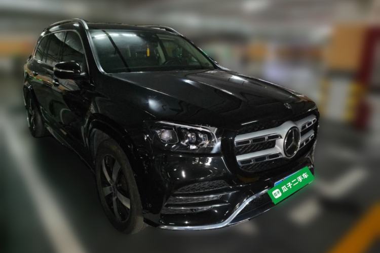 Used Mercedes-Benz GLS 2021 GLS 450 4MATIC Stylish Model Front Right 45 Deg