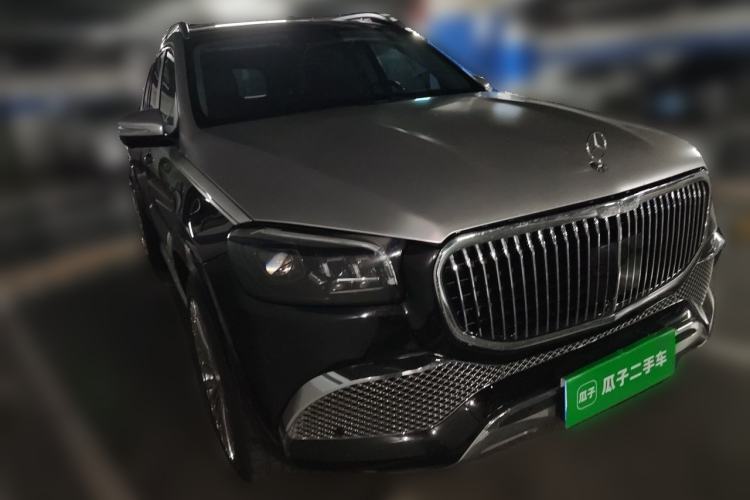 Used Mercedes-Benz GLS 2021 GLS 450 4MATIC Stylish Model Front Right 45 Deg