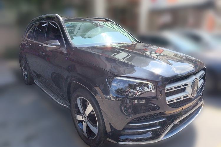 Used Mercedes-Benz GLS 2021 GLS 450 4MATIC Stylish Model Front Right 45 Deg